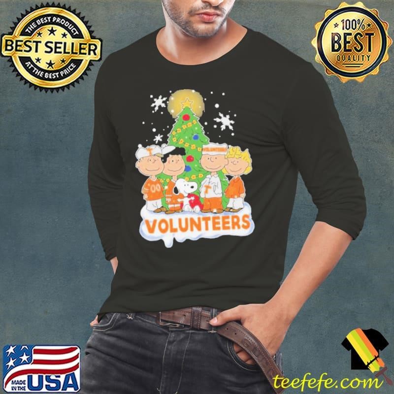 Snoopy The Peanuts Tennessee Volunteers Christmas shirt
