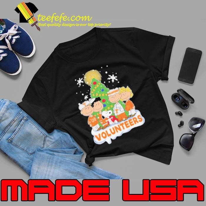 Snoopy The Peanuts Tennessee Volunteers Christmas Unisex