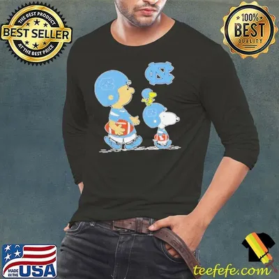 Snoopy Woodstock Wear Hat North Carolina Tar Heels Football shirt