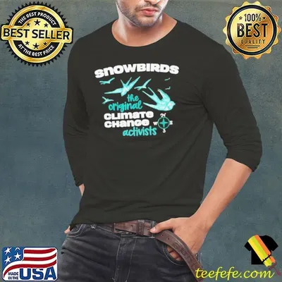 Snowbird Winter Hater Sun Worshipper Warm Weather shirt