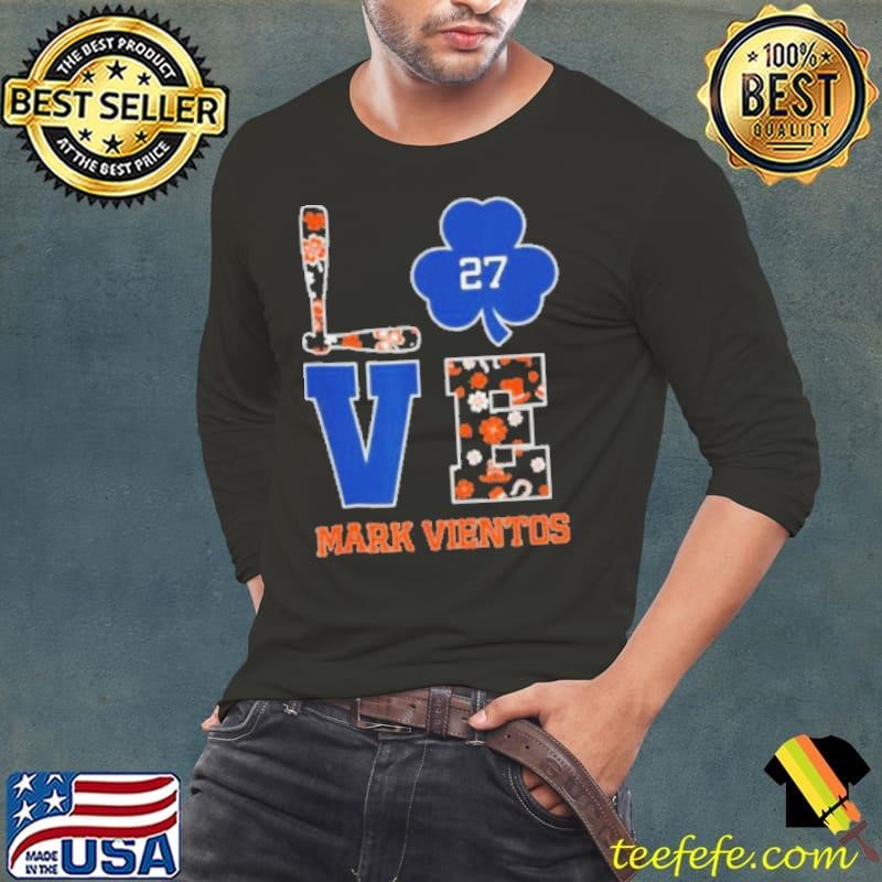St patrick’s day love floral mark vientos new york baseball shirt