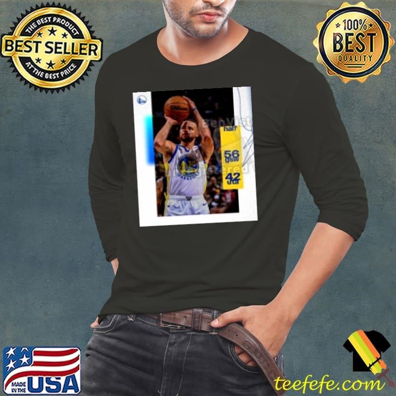 Stephen Curry Golden State Warriors Halftime in Salt Lake City 56 gsw 42 uta Poster Shirt