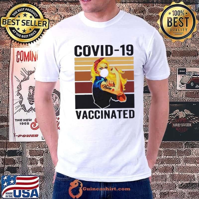 Strong Women Face Mask Tattoo Nurse Covid 19 Vaccinated Vintage Retro Unisex