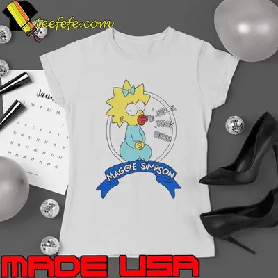 Suck Suck Suck Maggie Simpson shirt