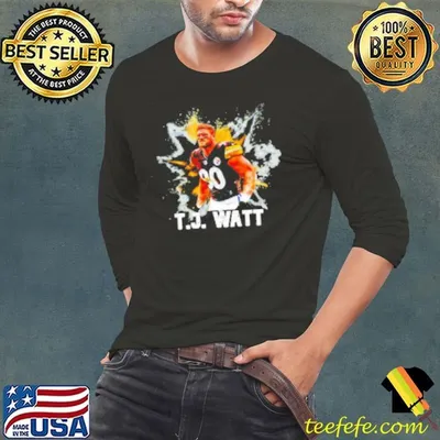 T.J. Watt Pittsburgh Steelers Football Design Color Shirt