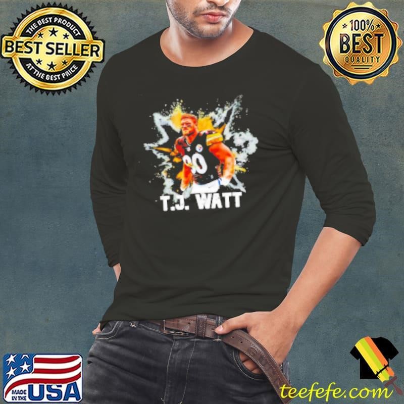 T.J. Watt Pittsburgh Steelers Football Design Color Shirt