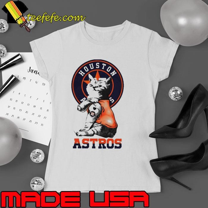 Tattoo Cat I love Houston Astros shirt