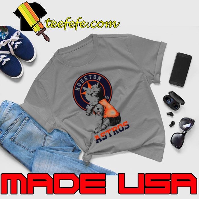 Tattoo Cat I love Houston Astros Unisex