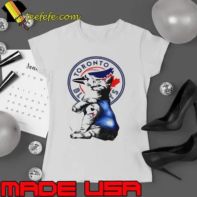 Tattoo Cat I love Toronto Blue Rays shirt