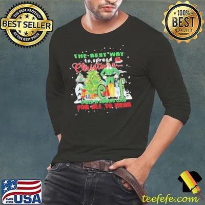 The Best Way To Spread Christmas Elf Cheer Is Singing Loud For All To Hear 2024 Shirt