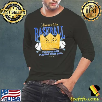 The Boys Are Playin’ Some Ball MLB Kansas City Royals October vintage Crown 2024 shirt