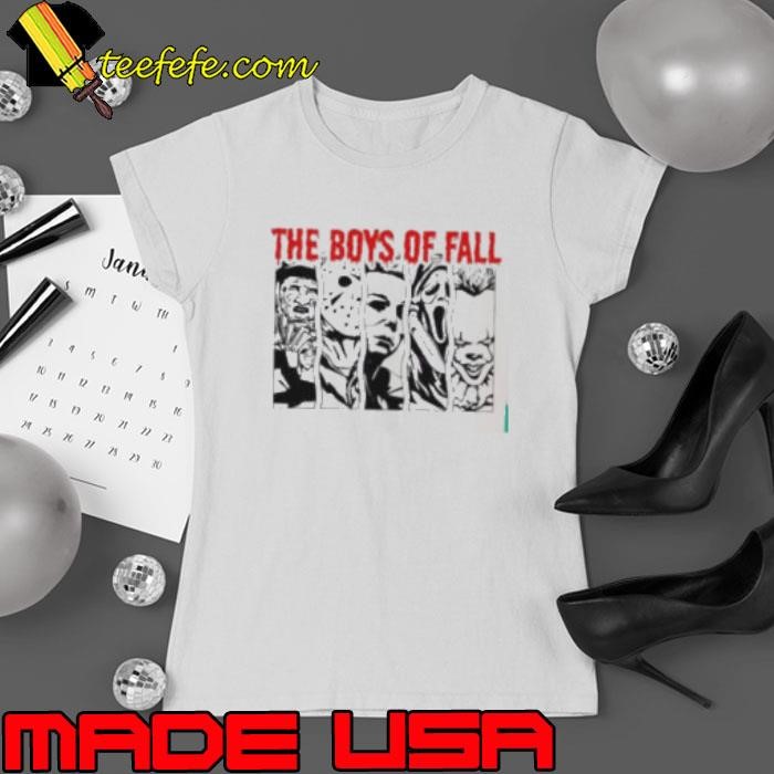 The Boys Of Fall Halloween Friday The 13th Character shirt
