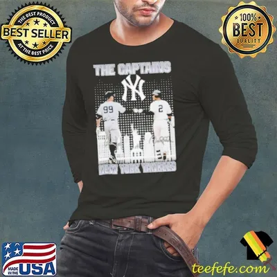 The Captains New York Yankees Aaron James Judge And Derek Jeter Signatures Skyline 2024 shirt