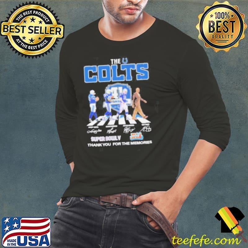 The Colts Abbey Road Abbey Road 41 Season 1984 2025 Signatures Long Sleeve Tee
