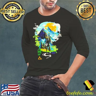 The Legend Of Zelda Courage'S Beacon Retro Shirt