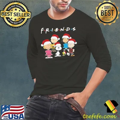The Peanuts Snoopy and Friends Christmas shirt