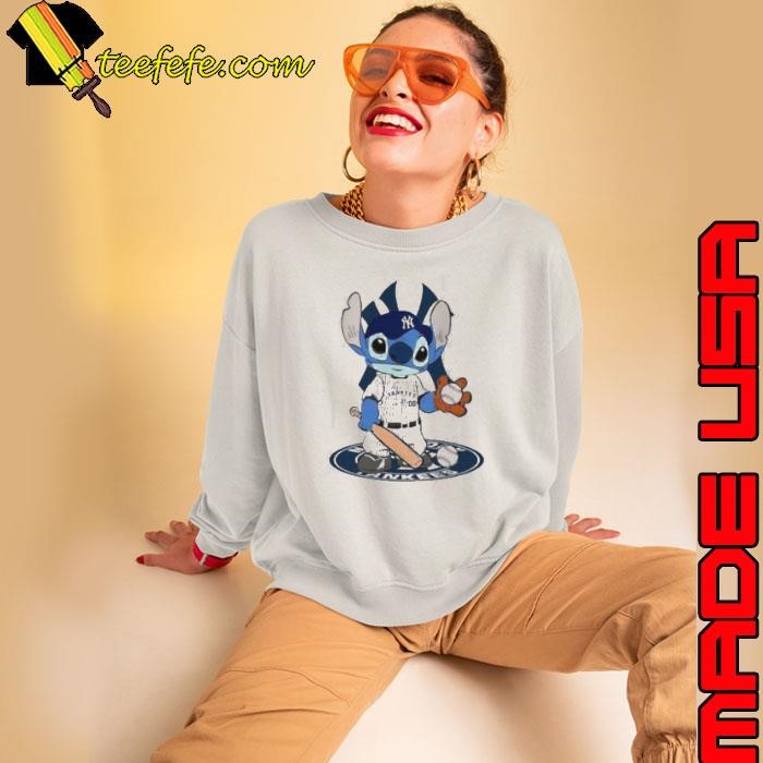 The Stitch Baseball New York Yankees Logo 2024 Sweatshirt