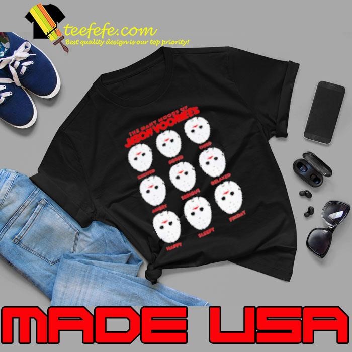 The many moods of Jason Voorhees Shirt
