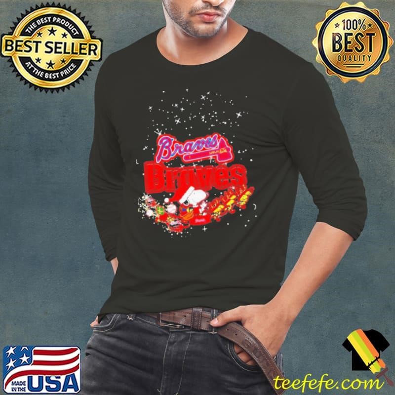 Top Atlanta Braves Snoopy Christmas shirt