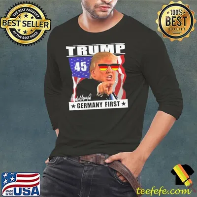 Trump 2020 Germany First USA Elections 2020 American Flag shirt