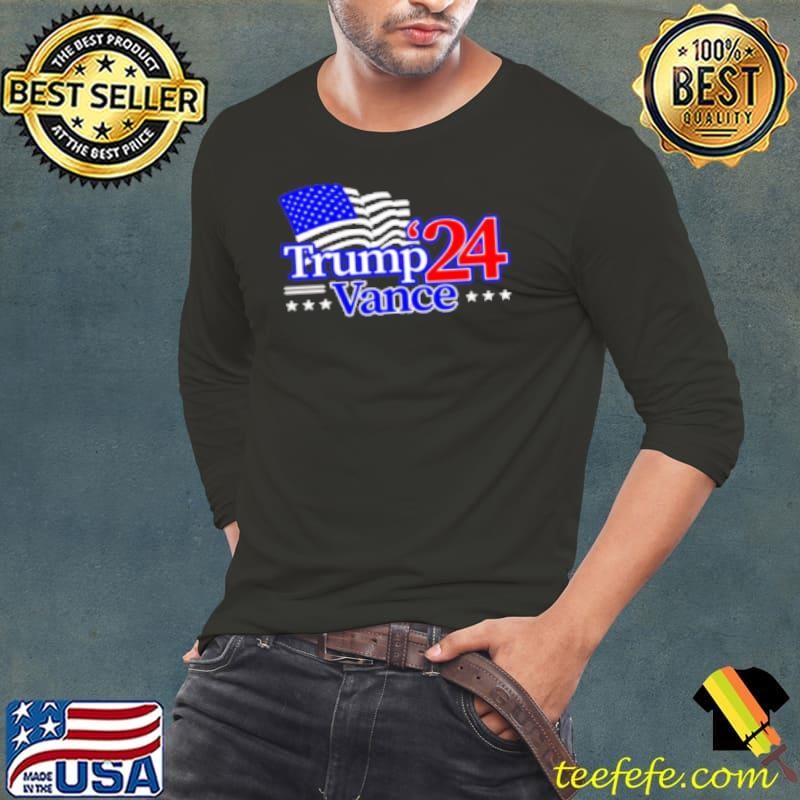 Trump Vance '24 USA Flag Design Shirt