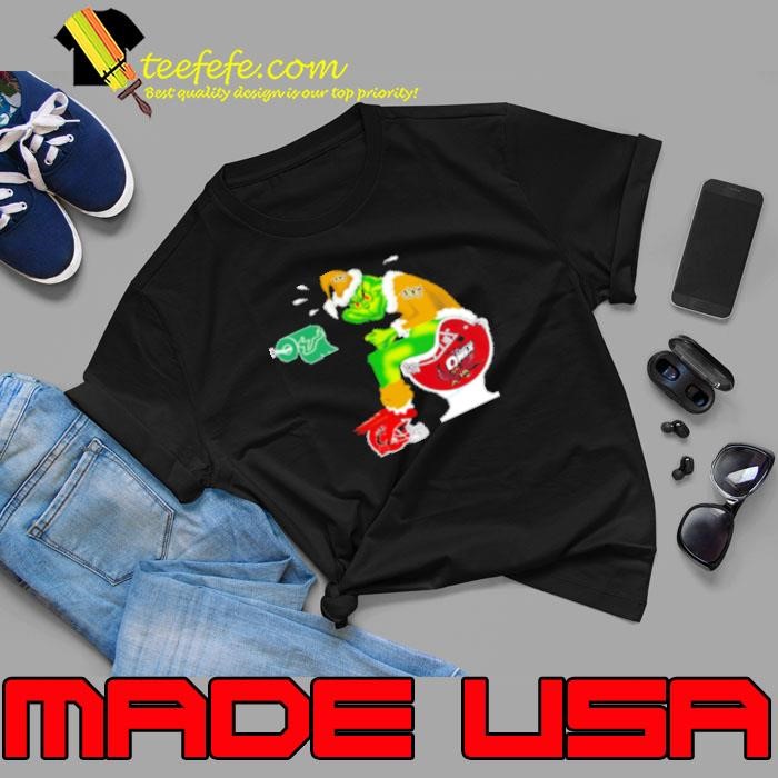 UCF Knights Grinch Santa Toilet Temple Owls Cincinnati Bearcats Christmas Unisex