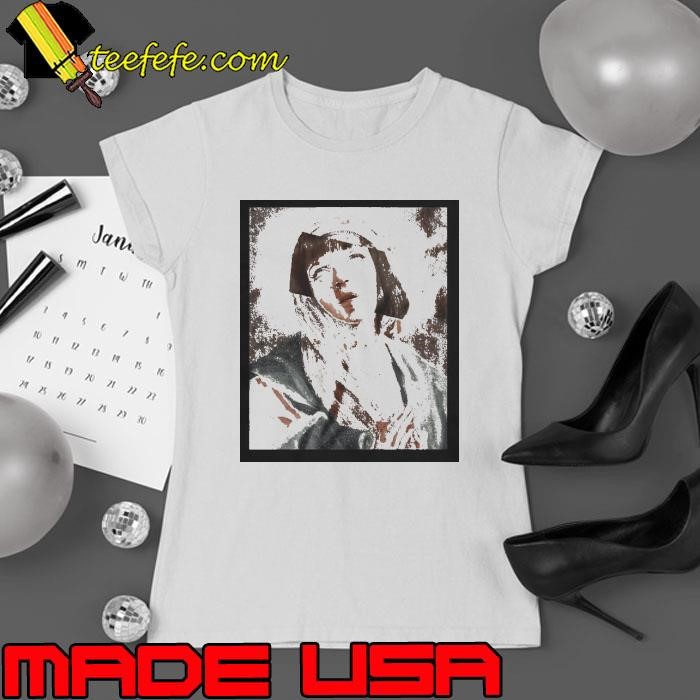 Uma Thurman Virgin Mary Ladies tee
