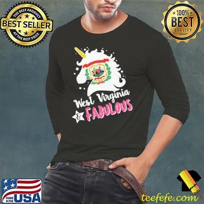 Unicorn West Virginia Fabulous shirt