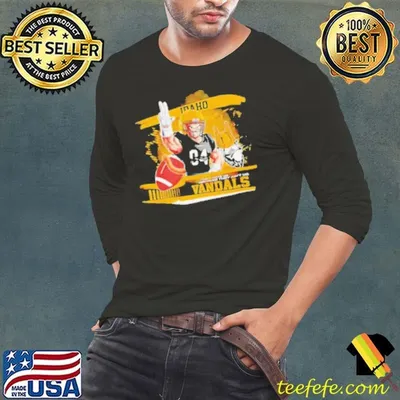 Vegeta X NCAA Idaho Vandals they hate us because ain’t us 2024 shirt