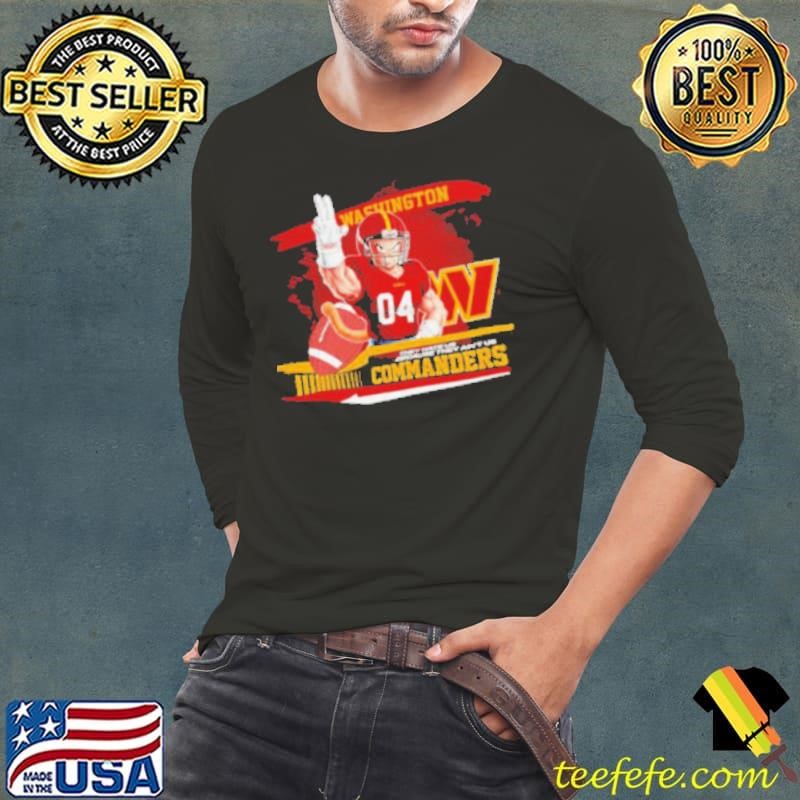 Vegeta X NCAA Washington Commanders they hate us because ain’t us 2024 Long Sleeve Tee