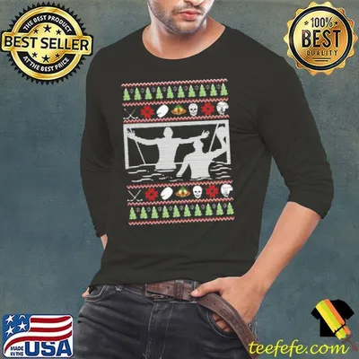 Water Polo Ugly Christmas Sweat shirt