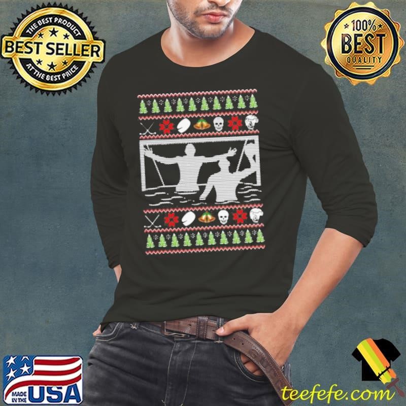Water Polo Ugly Christmas Sweat shirt