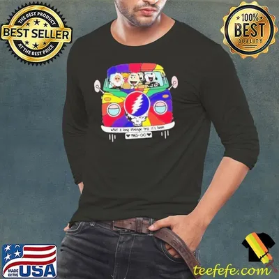 What A Long Strange Trip It’s Been 1965 Peanuts Grateful Dead shirt