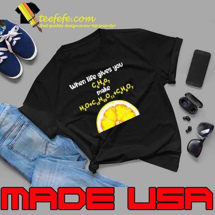 When Life Gives You Orange Chemist Unisex