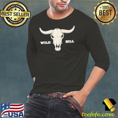 Wild Bill Cow Skull Shirt