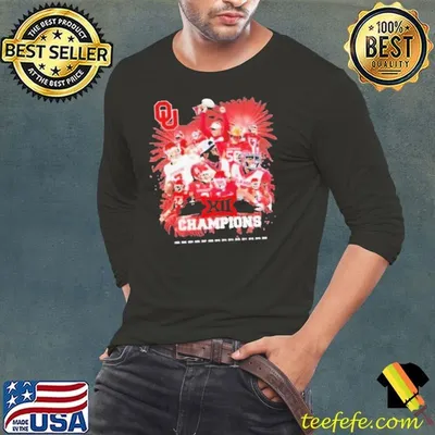 XII Champions Boomner Sooner Football Victory shirt