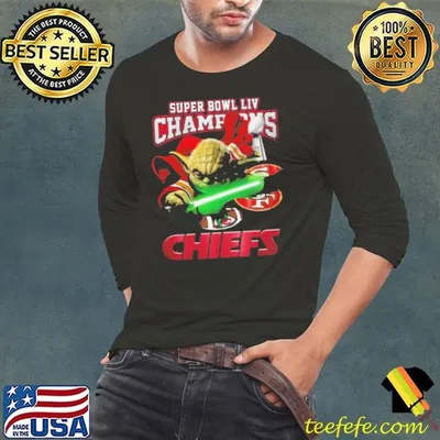 Yoda Super Bowl LIV Champions Kansas City Chiefs shirt