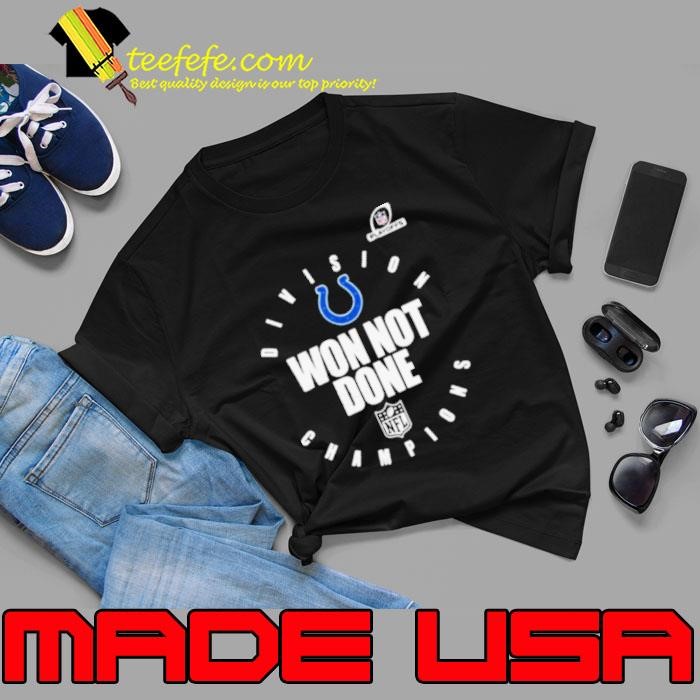 indianapolis colts 2020 afc south division champions won not done Unisex