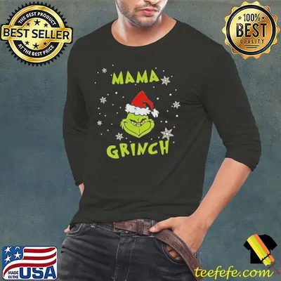 mama Grinch Christmas shirt