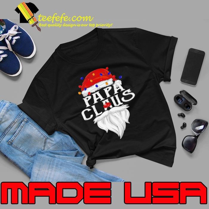 papa santa claus shirt