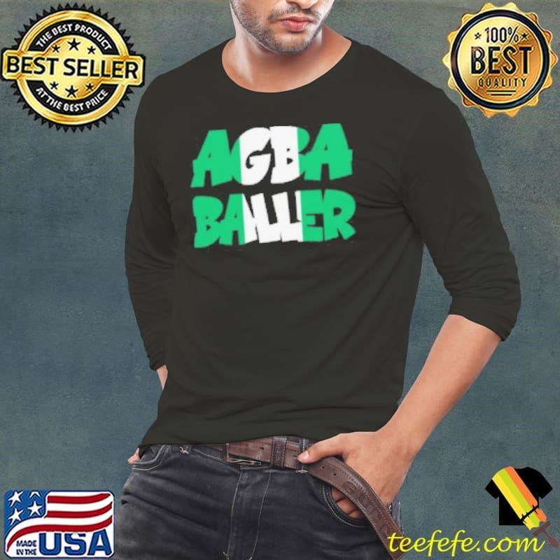 Agba Baller wearing Agba Baller shirt
