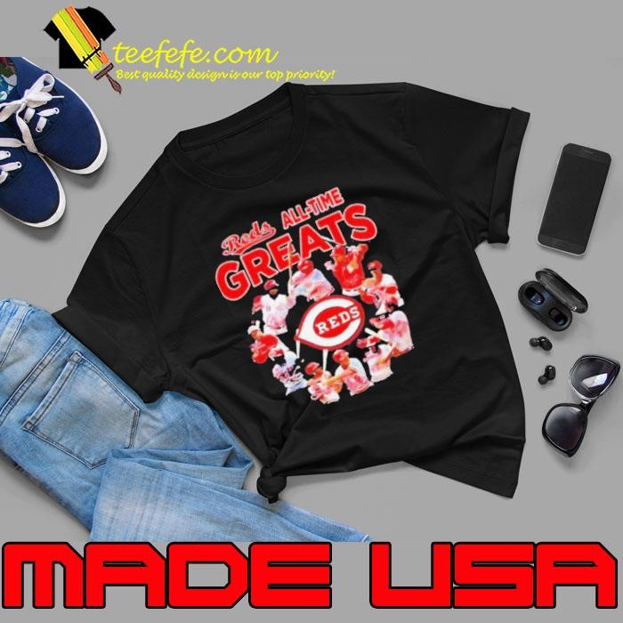 All Time Cincinnati Reds Baseball Shirts Unisex