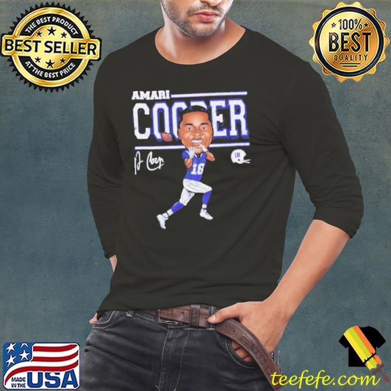 Amari Cooper #18 Buffalo Bills player cartoon signature shirt