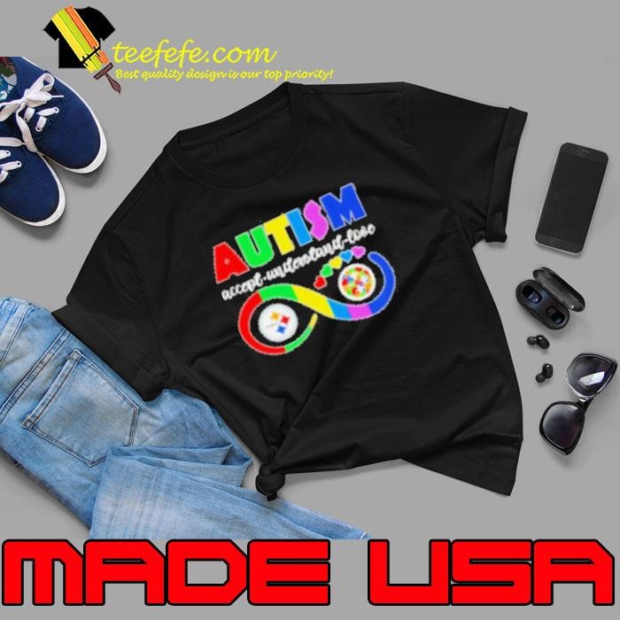 Autism accept understand love Pittsburgh Steelers Unisex