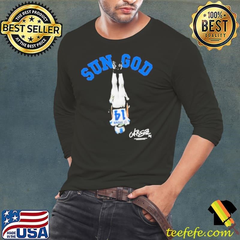 Awesome Sun god the lion detroit shirt