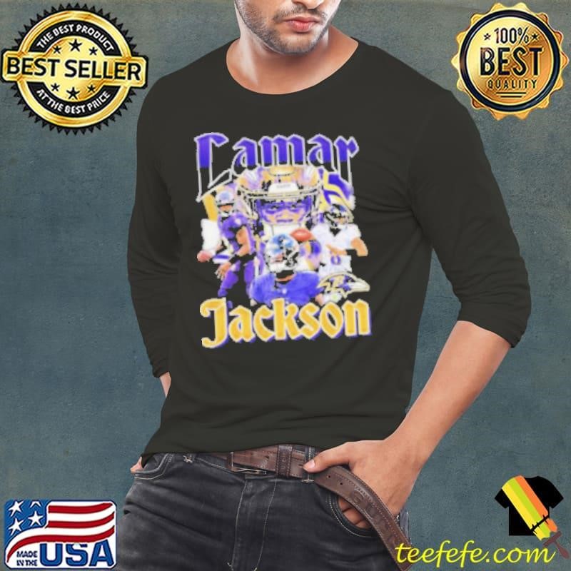 Baltimore Ravens Lamar Jackson Notorious Player Shirts