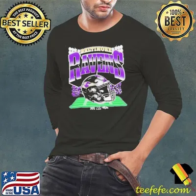 Baltimore Ravens M&T Bank Stadium helmet vintage t shirt