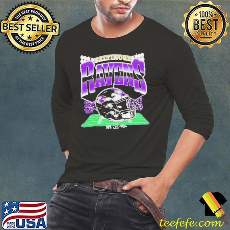 Baltimore Ravens M&T Bank Stadium helmet vintage t shirt