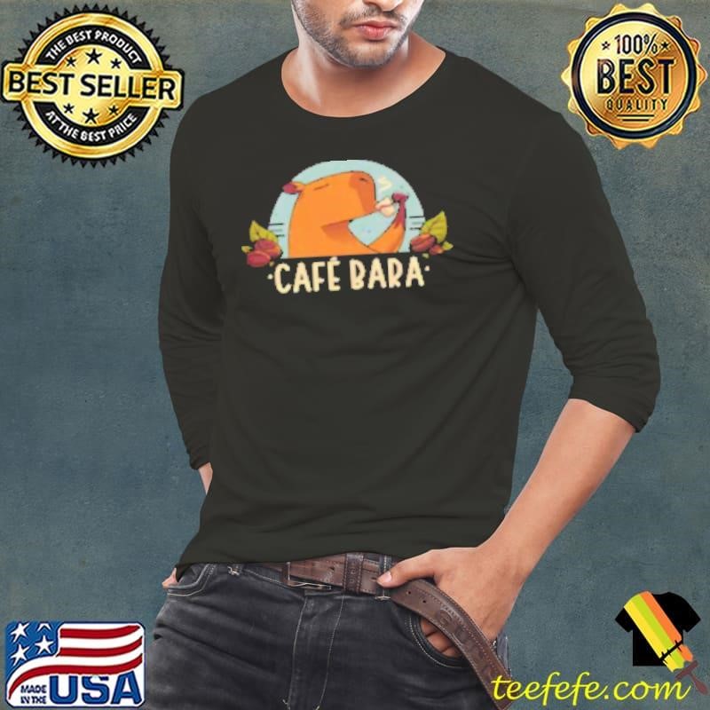 CafeBara Cute Coffee Capybara Shirt
