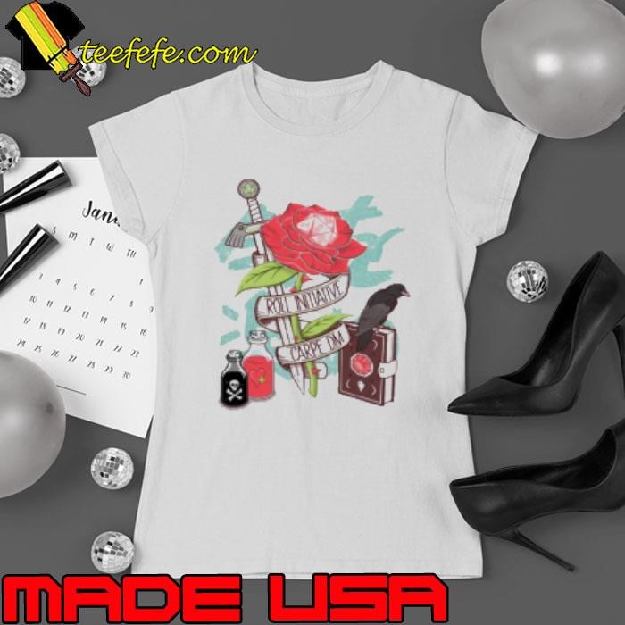 Carpe DM Roll Initiative Ladies tee